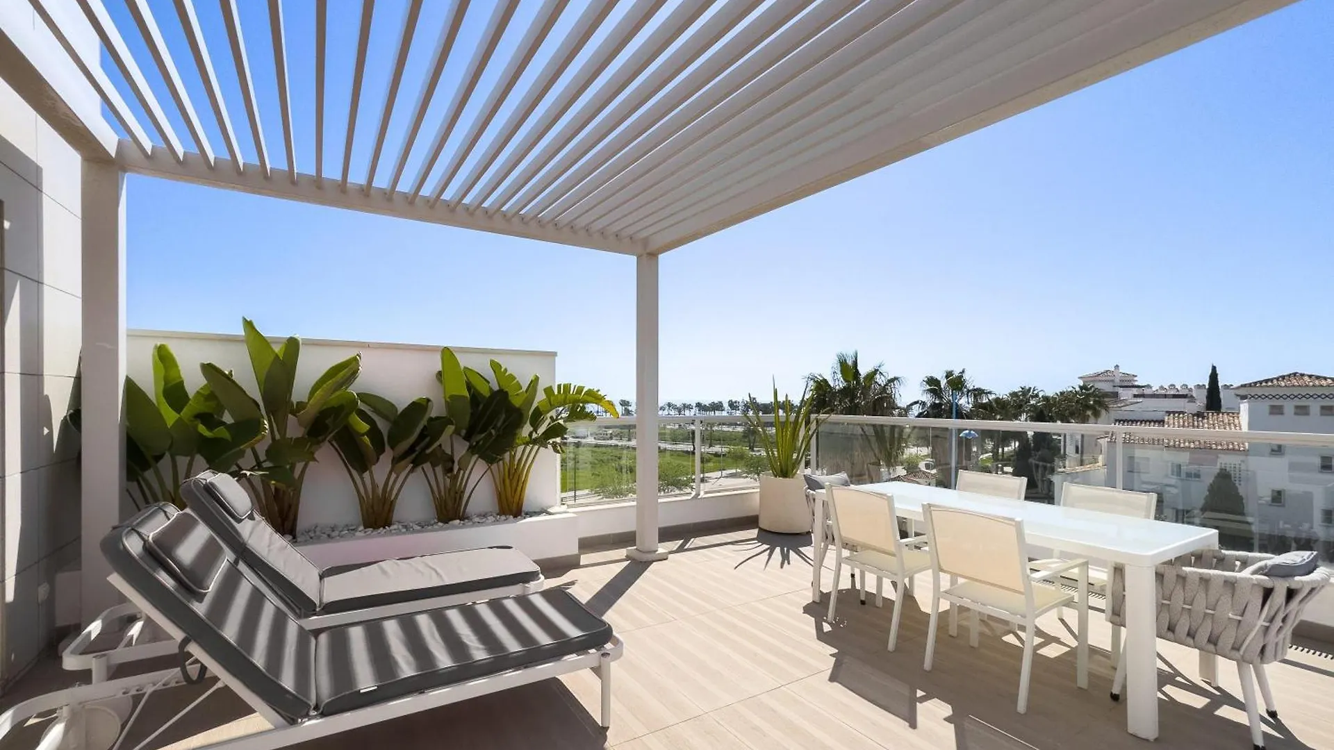 מארבלה Beachfront Luxury Rooftop Penthouse Wifi Pools Grill I O Nac Paddle